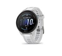 Montre GPS connectée - GARMIN - Forerunner 165 - 1,2"" - Noir avec bracelet Blanc / Gris clair