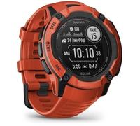 Montre GPS connectée - GARMIN - Instinct 2X Solar Rouge