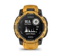 Montre GPS connectée - GARMIN - Instinct 3 Solar - Solaire - Jaune - 40/45/50 mm