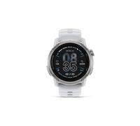 Montre gps coros apex 4 46mm avec bracelet en silicone blanc