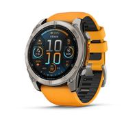 Garmin Fenix 8 AMOLED Sapphire Titane 51mm Cardio-Gps Fenix 8 AMOLED Sapphire Titane 51mm TU Orange