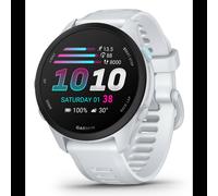 Montre GPS Garmin Forerunner 70 écran AMOLED 1.2" 390x390 pixels tactile 43mm bracelet silicone blanc 40g