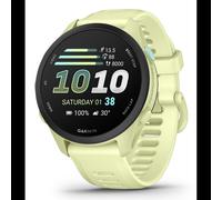 Montre GPS Garmin Forerunner 70 écran AMOLED 1.2" 390x390 pixels tactile 43mm bracelet silicone citron vert 40g