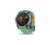 Garmin Instinct 3 AMOLED Edition Limitée - 45 mm Vert d'eau (Bracelet vert) Vert d'eau