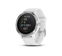 Montre GPS Garmin vívoactive 3 - Blanche & Acier (Rénovée)