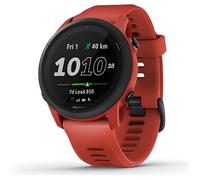 Montre GPS multisports - GARMIN - Forerunner 745 - Couleur Rouge - Autonomie 7 jours - Étanchéité 10 Atm