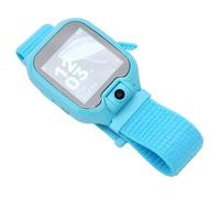 Montre GPS pour enfants avec téléphone, écran tactile 1,54", SOS, caméra, batterie 400mAh, bleu