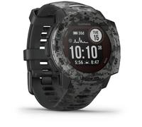 Montre GPS solaire robuste - GARMIN - Instinct Solar - Camo Edition - Graphite Camo - Ecran à deux fenêtres 0,9 ""x 0,9"" (23 x 23