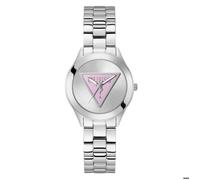 Guess Montre Femme Montre Bracelet TRI PLAQUE GW0675L1 Acier Argent