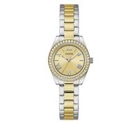 GUESS Montre à affichage analogique 'Mini Luna' or / argent, Taille One Size