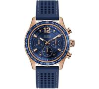 Montre - GUESS - Fleet - 44mm - Bracelet Caoutchouc Bleu - Quartz - Homme