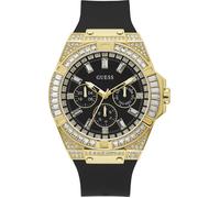 Montre - Guess - GW0208G2 - Caoutchouc Noir - 47 mm - Résistante à l'eau 5 bar