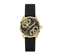 Montre - GUESS - GW0755L3 - Silicone Doré - Cadran Acier Inoxydable - Étanchéité 3 ATM