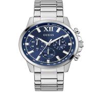 Guess Montre Homme Walker GW0900G4, Quartz, multi-cadrans bleu marine/argent, Taille Unique
