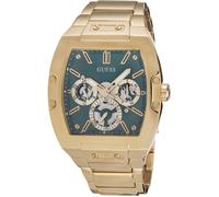 GUESS Montre Phoenix GW0456G3 Hommes Quartz Analogique-Numérique Acier inoxydable Cadran vert