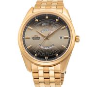 Montre habillée homme Orient Contemporary Multi-Year Calendar PVD Gold RA-BA0...