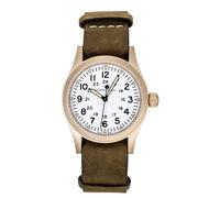 Montre Hamilton Khaki Field Cadran Blanc Automatique Militaire H69459510 Homme