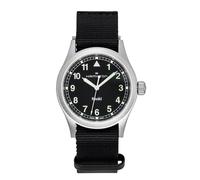 Montre Hamilton Khaki Field Cadran Noir Quartz Décontractée H69401430 Unisexe