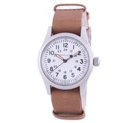Montre Hamilton Khaki Field Field Cadran Blanc Analogique H69439511 Homme