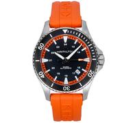 Montre Hamilton Khaki Navy Automatique Décontractée Cadran Noir H82395331 Homme