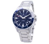 Montre Hamilton Khaki Navy Plonge Cadran Bleu Analogique H82345141 Homme