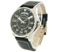 Montre Hamilton Khaki Pilot Automatique Aviation Cadran Noir H64615735 Homme