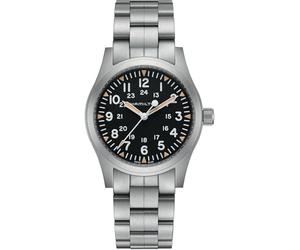 Montre Hamilton Mécanique Analogique pour Hommes Khaki Field Mechanical