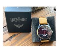 Montre - Harry Potter - Quidditch - Cadran 4,2 cm - Bracelet simili cuir - Boîte gravée
