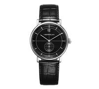 Montre - Herbelin - Inspiration - Cuir noir - Analogique - 40 mm