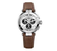 Montre - HERBELIN - Newport chrono - Cuir brun - Étanche 10 ATM - Quartz Swiss Made