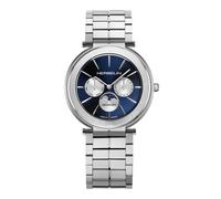 Herbelin Newport Slim Phase de Lune Acier 12722B25 - Unisex - 42 cm - Analogique - Quartz - Verre saphir