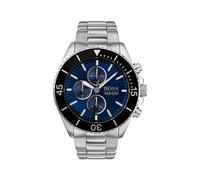 Montre Chronographe Homme Hugo Boss - Acier inoxydable - 1513704 - Argent - Gris - Quartz - Analogique
