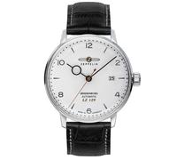 Montre - Homme - 8062-1 - Acier inoxydable - Cuir - Étanchéité 5 bars