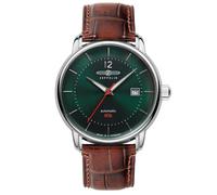 Montre - Homme - 8160-4 - Acier inoxydable - Cuir - Étanchéité 5 bars