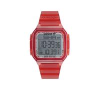 Montre Homme ADIDAS STREET DIGITAL ONE GMT AOST22051 Silicone Rouge