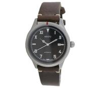 Montre Homme Aristo Messerschmitt - Automatique 3H193 - Noir - Bracelet en Cuir