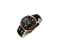 Montre homme - ARMANI JEANS - AR2425 - Boîtier acier 43 mm - Cuir noir - Étanchéité 5 ATM