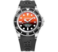 Montre homme automatique Diver Professional de plongée - Bobroff - BF0004-BFSTN - Orange - 42mm - Valve hélium