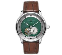 Montre Homme Automatique Open Heart Friedrichshafen Braun/Vert 8566-2
