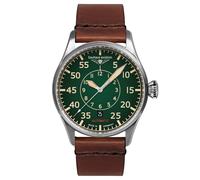 Montre Homme BAUHAUS Aviation CT-BHA Automatique Braun/Vert 2756-4