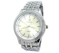 MONTRE HOMME BLANC ARGENT XL ROND BOSS GRAND BIG DADDY ACIER TOP IDÉE CADEAU TOP