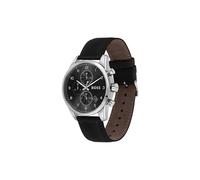 Montre Homme BOSS BLACK en Cuir Véritable de Veau Noir Etanche