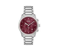 Montre Chronographe Homme BOSS Trace 1514004 rouge / argent