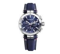 Herbelin Montre Newport Chrono Textile Bleu