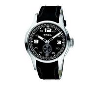 Montre homme - BREIL - GLOBE BW0213 - Quartz - Analogique - Cuir Noir