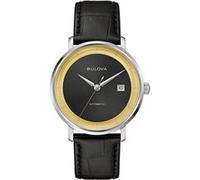 Bulova Montre Homme 96B406 Automatique Rat Pack Bracelet acier inoxydable