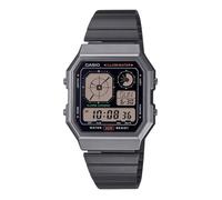 Casio Montre A130WEGG-1AEF Unisexe 34 mm Numérique Quartz Verre minéral Gris 04 Vintage