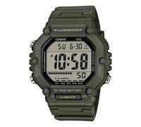 Montre Homme CASIO AE-1600HX-3AVEF Numerique Silicone Vert Chrono Réveil 100mt