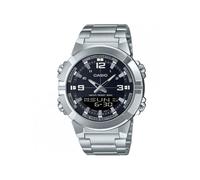 Montre homme - CASIO - AMW-870D-1A - Acier inoxydable - Affichage numérique/analogique - Étanche 5 BAR