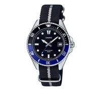 Montre Homme CASIO MDV-10C-1A2VEF de Tissu Noir Vintage